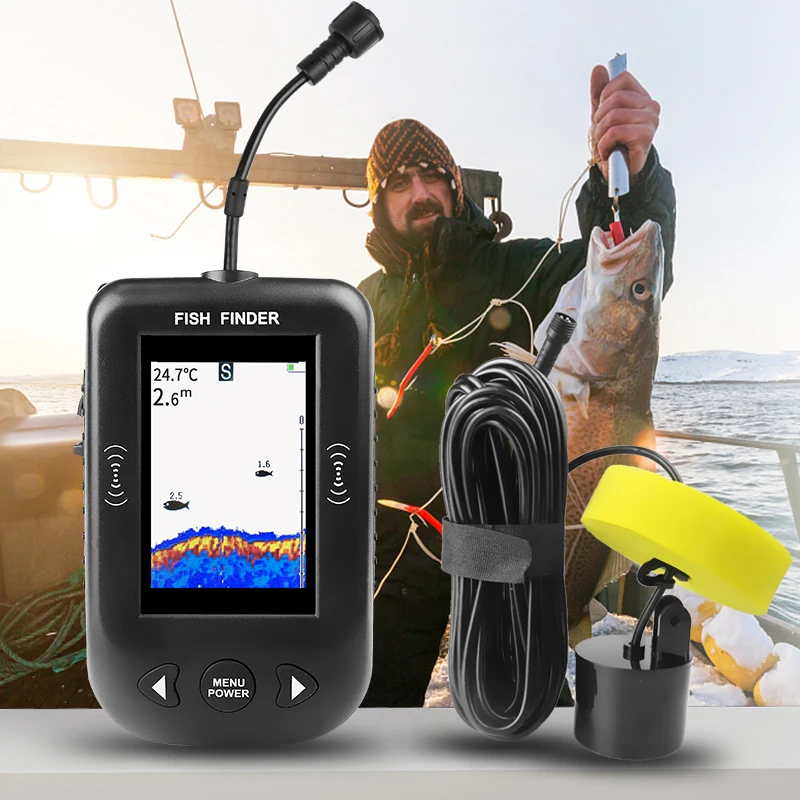 Fish Finder Cable - Pencari Ikan Erchang XF03 45 Derajat