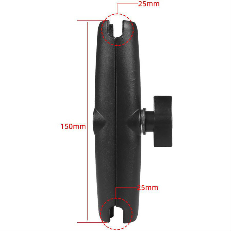 Dukungan Dudukan Ram 6/9/15CM  - Fish Finder Mount ulasan dan harga