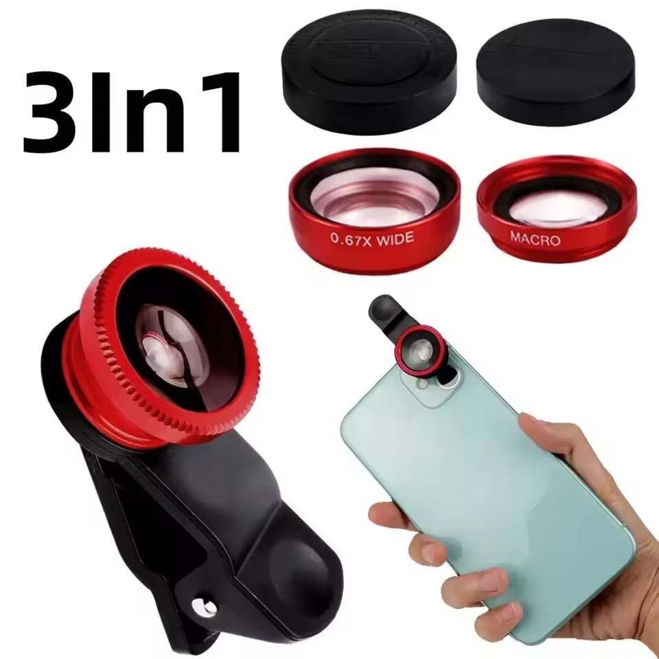 Lensa Mata Ikan 3in1 untuk Pon - Fishing Camera ulasan dan harga