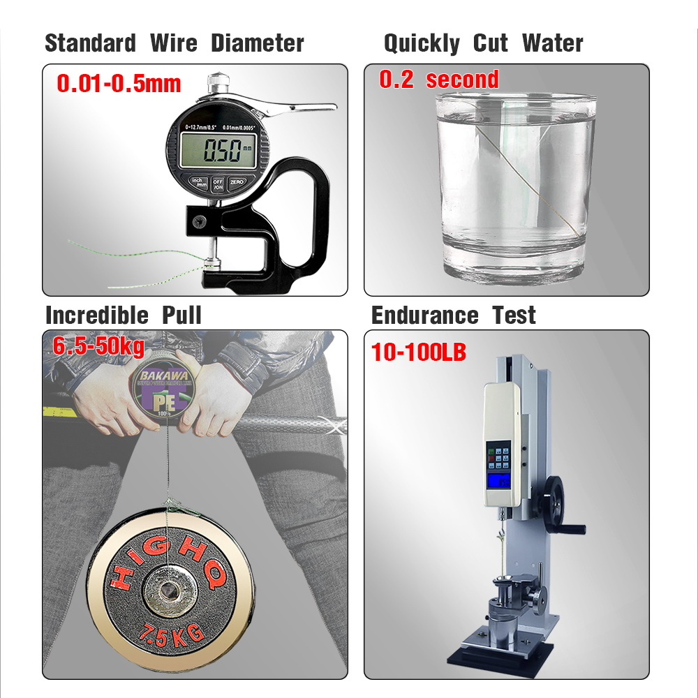 BAKAWA senar pancing PE 4 hela - Fish Finder Cable ulasan dan harga